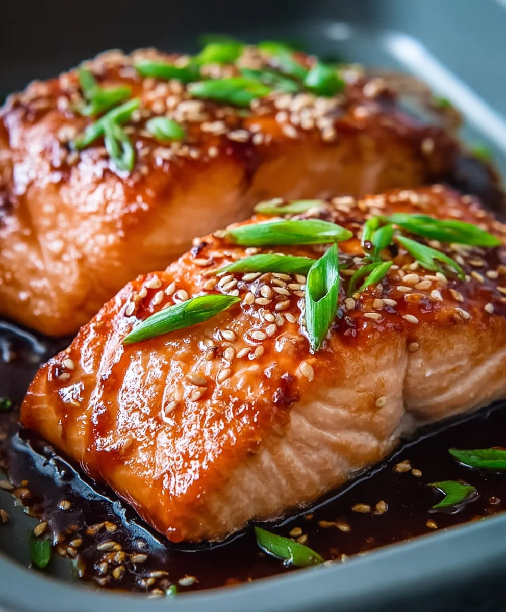 Easy Baked Teriyaki Salmon Recipe-Quick Dinner Idea