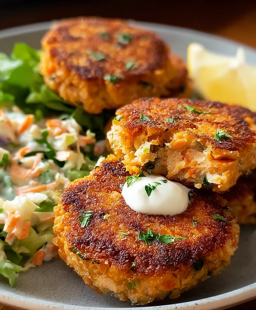 Easy Salmon Patties Quick Dinner Recipe