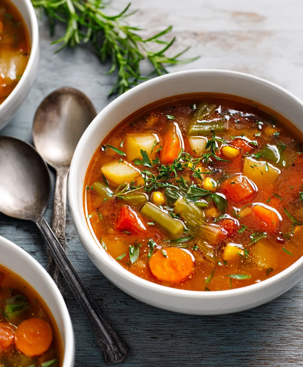 Easy Vegetable Soup Recipe - Hearty & Quick Comfort Food