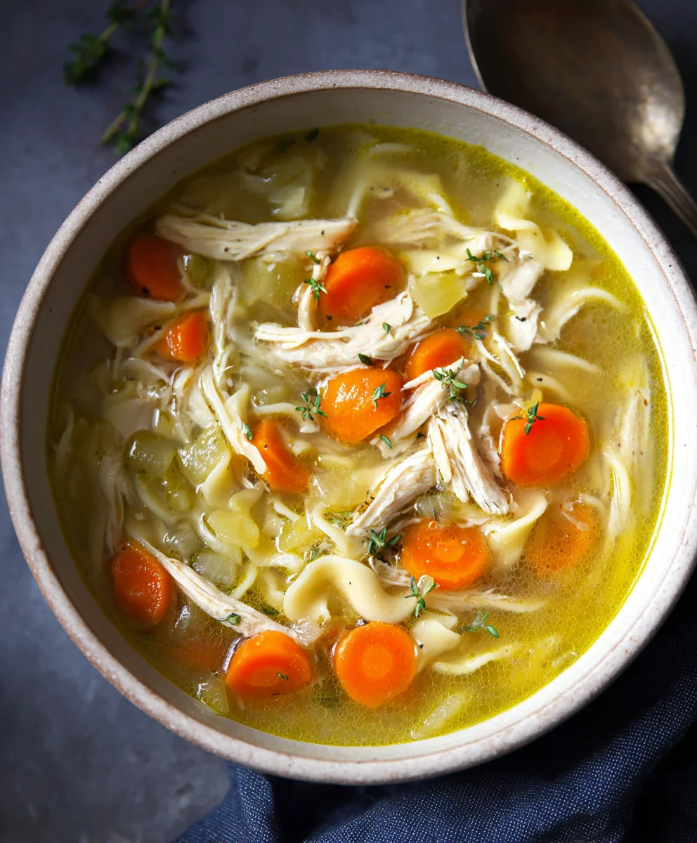 Easy Homemade Chicken Soup Recipe-Comfort Food