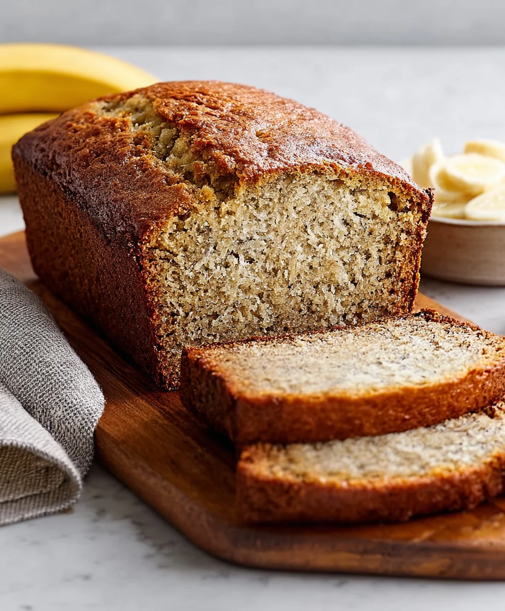 Easy Moist Banana Bread Recipe - Delicious & Simple