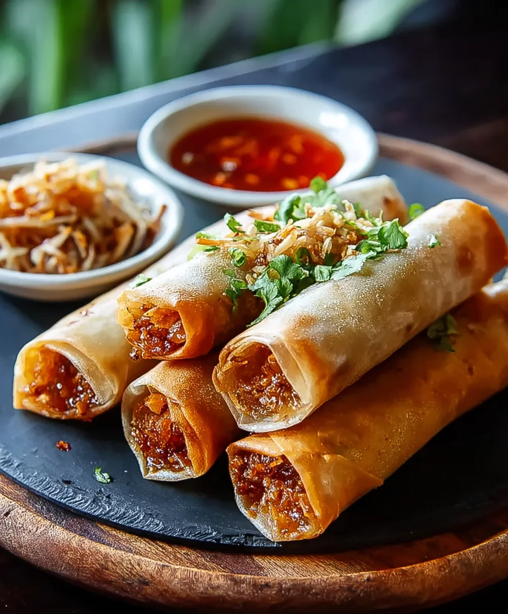 Easy Beef Lumpia-Filipino Spring Rolls Recipe