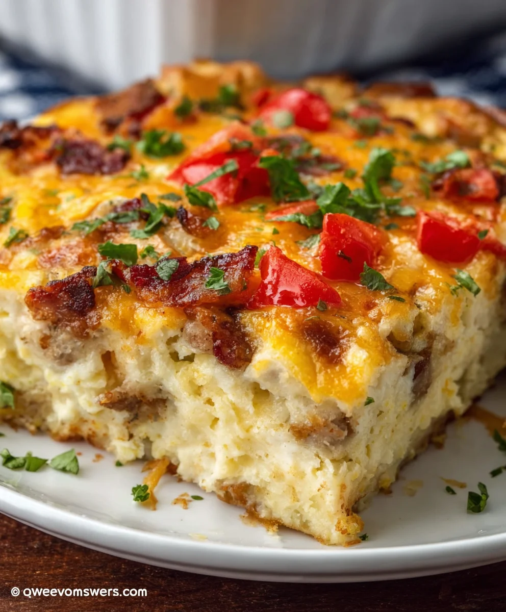 Pioneer Woman Breakfast Casserole - Easy & Delicious