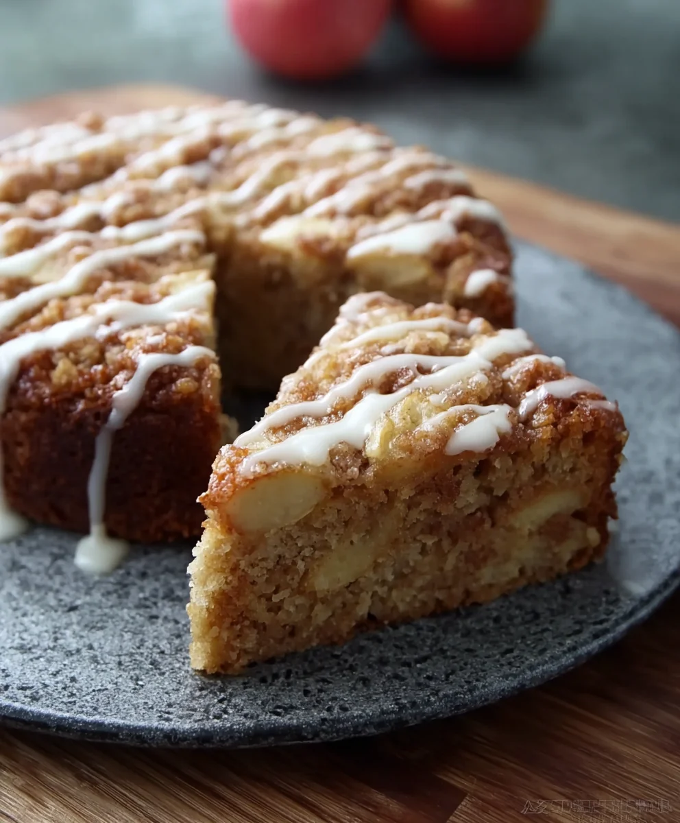 Apple Crum extractble Cake-Delicious Non-Non-Alcoholic Alternative Treat