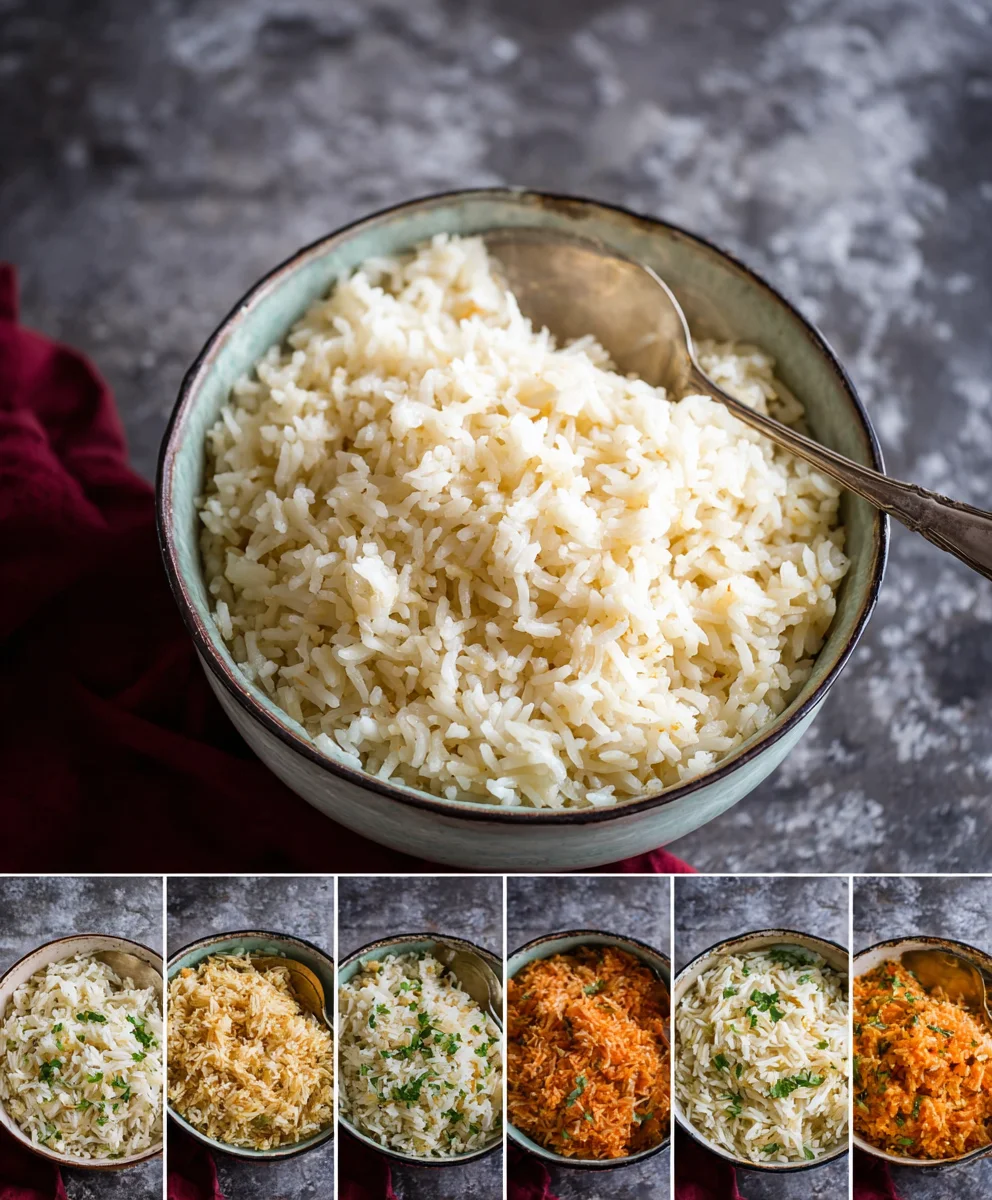 Savory Flavored Rice Recipes- Easy Weeknight Meals