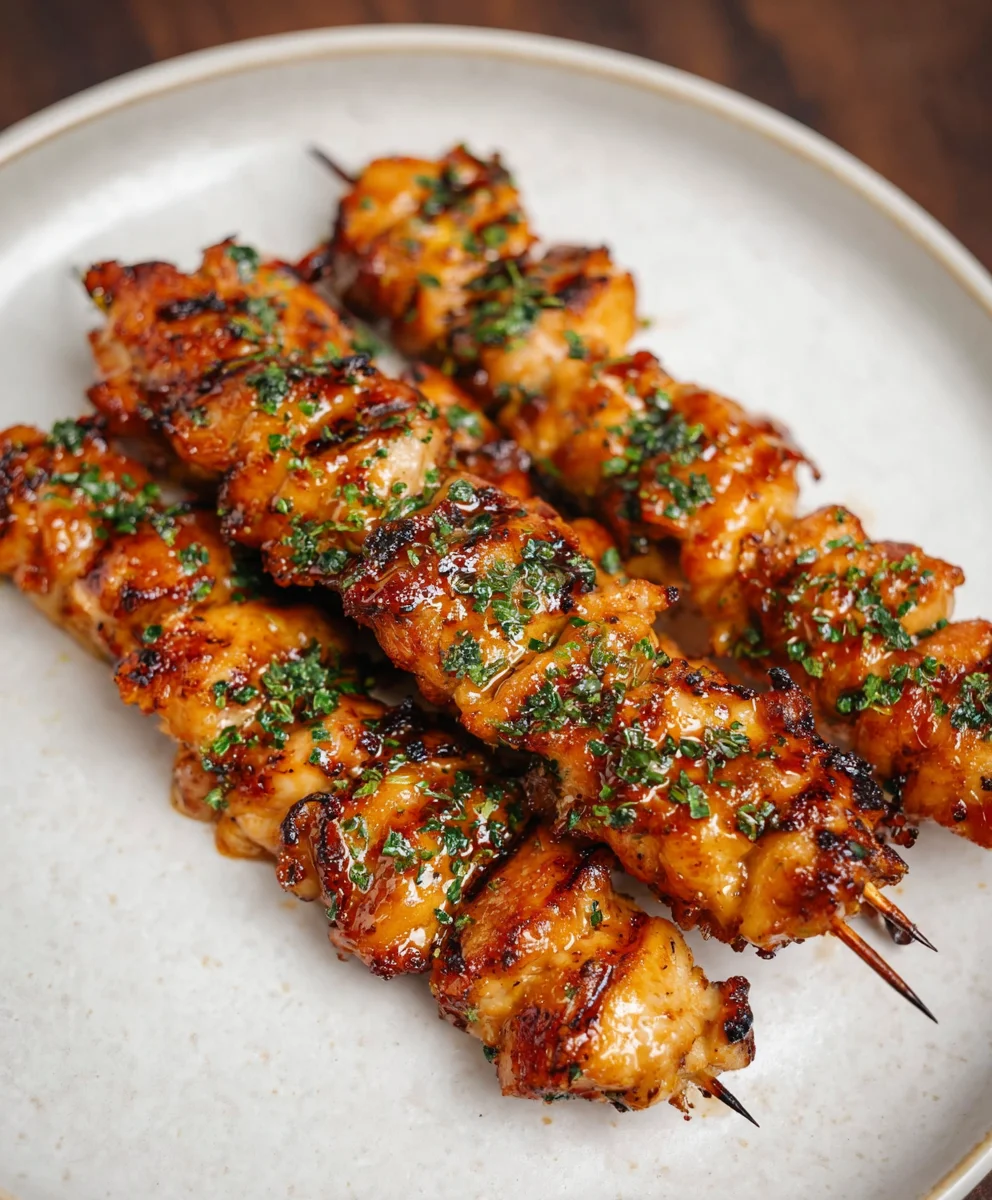 Air Fryer Chicken Skewers-Easy & Quick Recipe
