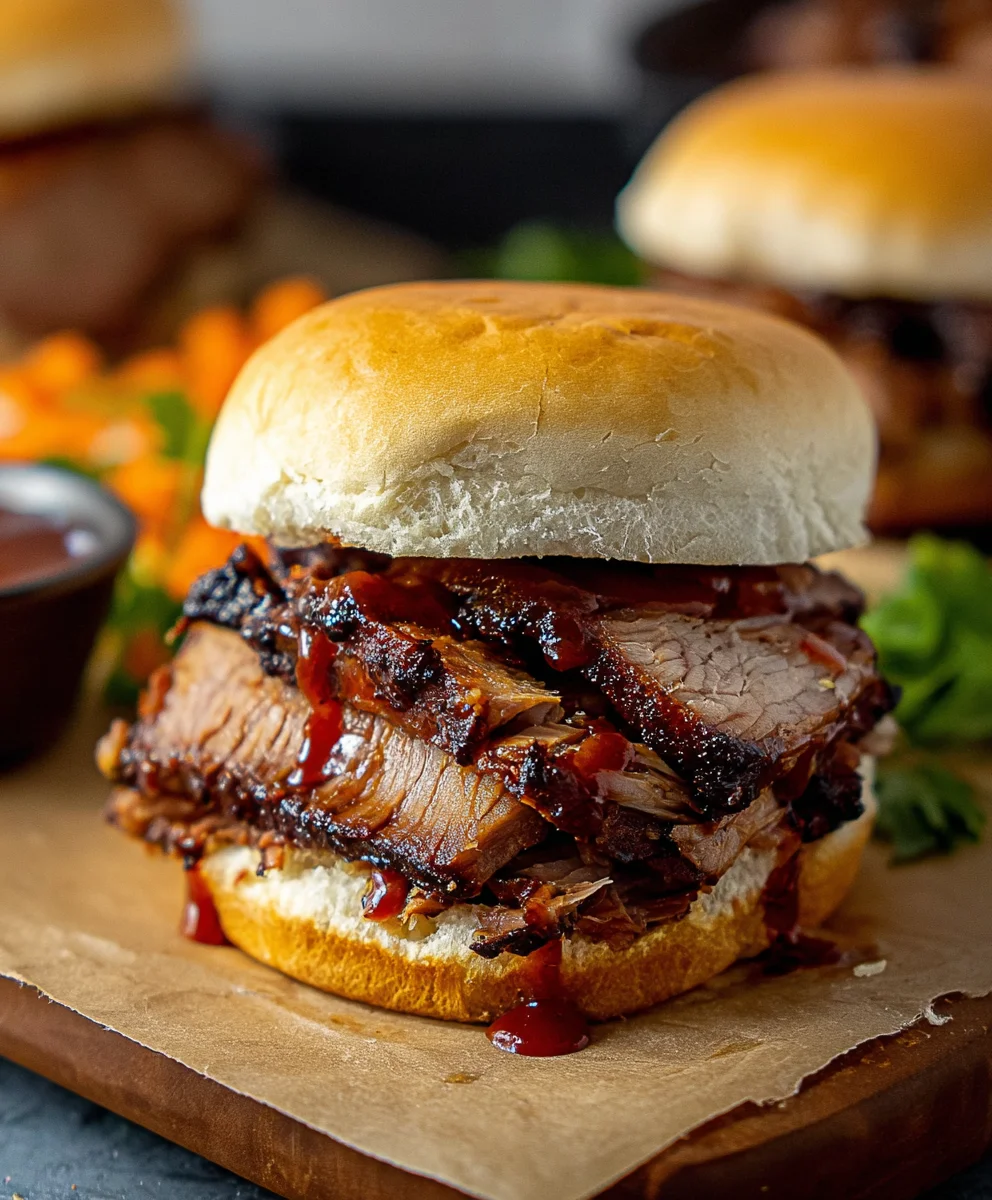 Melt-in-Your-Mouth BBQ Brisket Sandwich Recipe