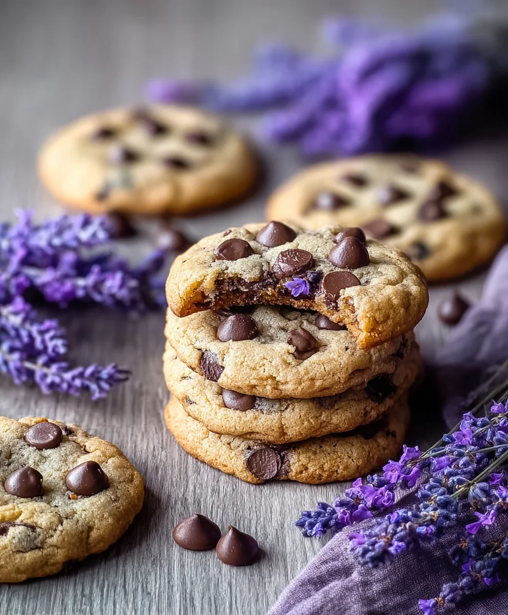 Lavender Chocolate Chip Cookies - Easy & Delicious Recipe
