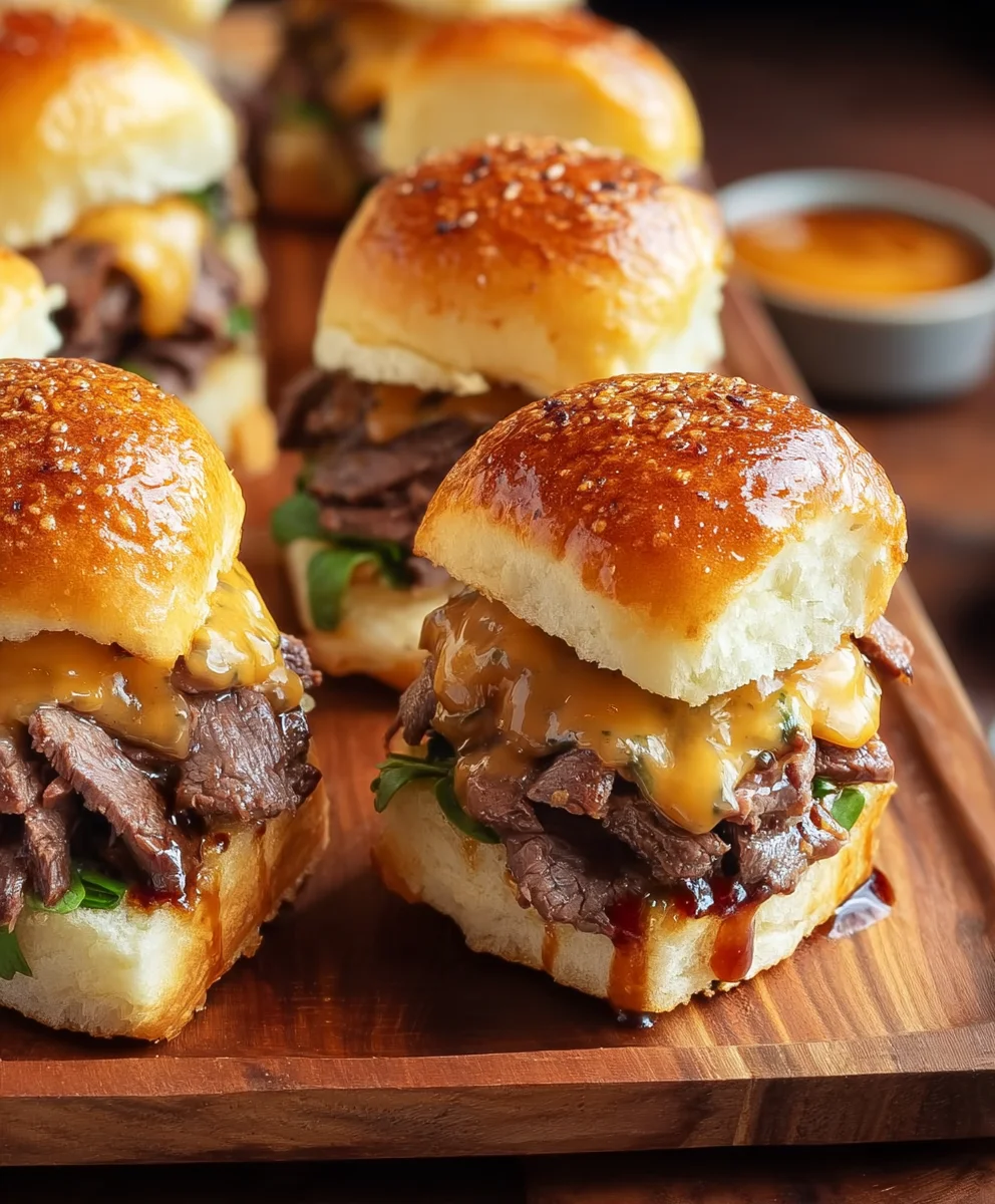 Roast Beef Cheddar Sliders-Easy Weeknight Meal