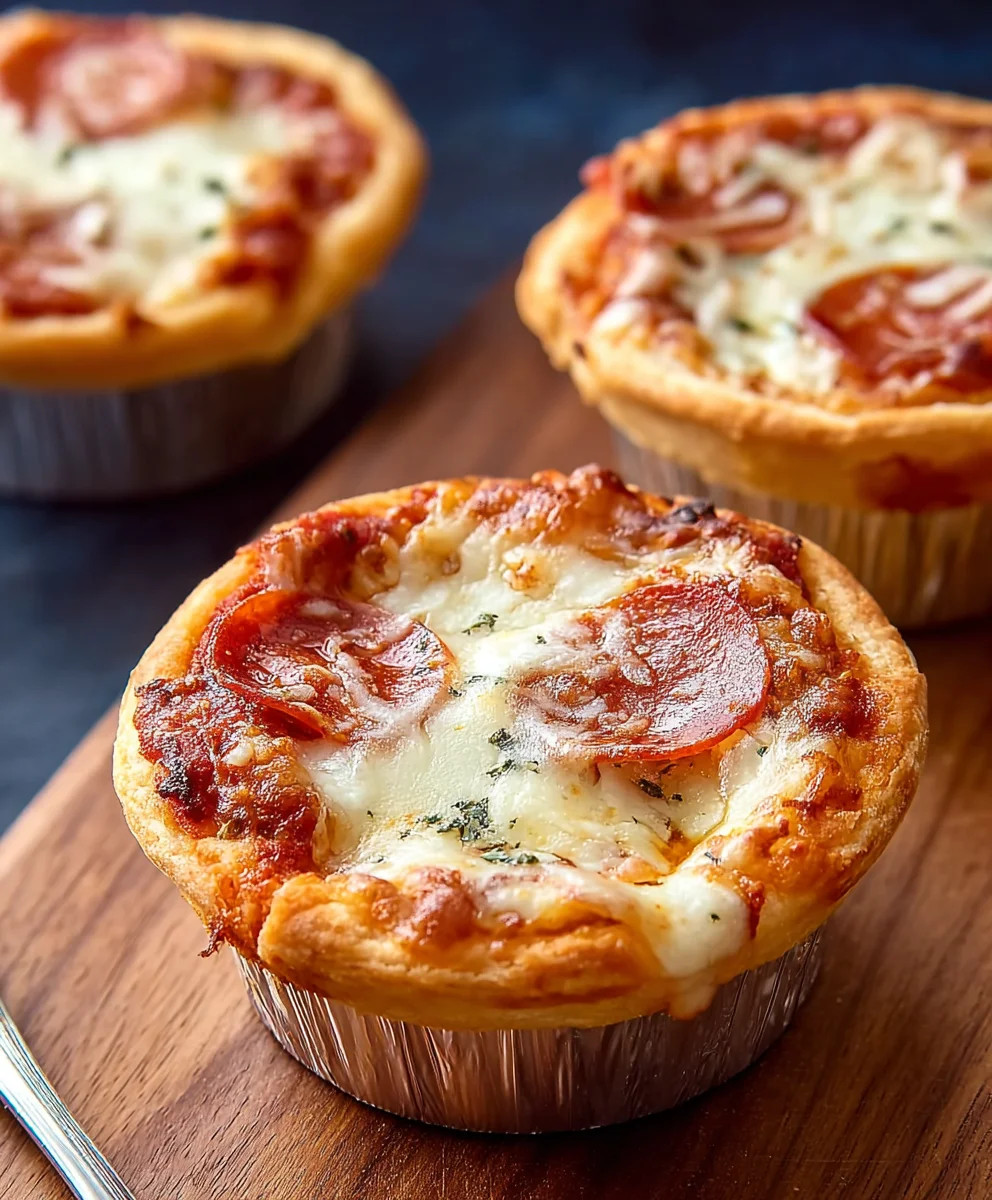 Mini Beef Pizza Pot Pies - Easy & Delicious