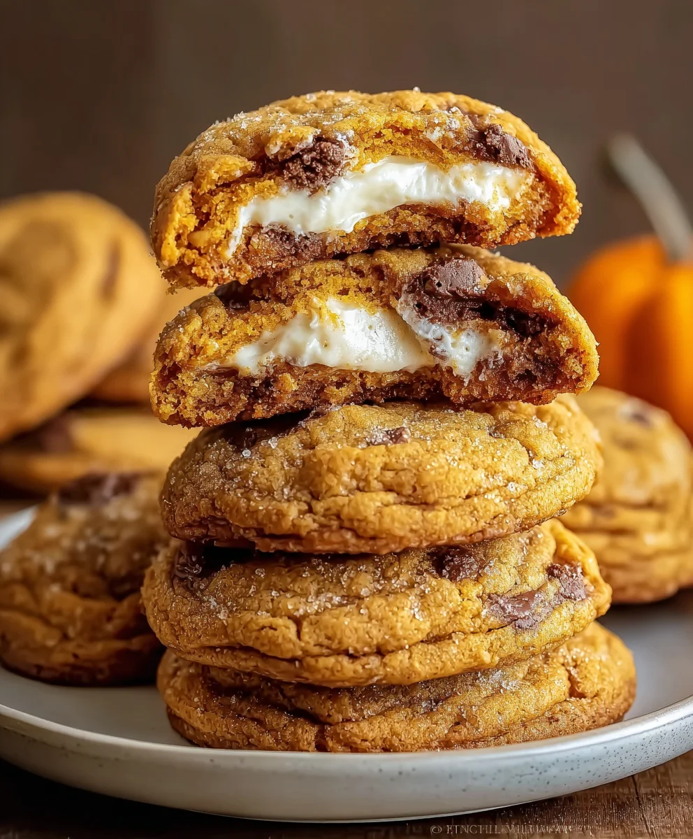 Pumpkin Cheesecake Cookies - Decadent & Easy Treat