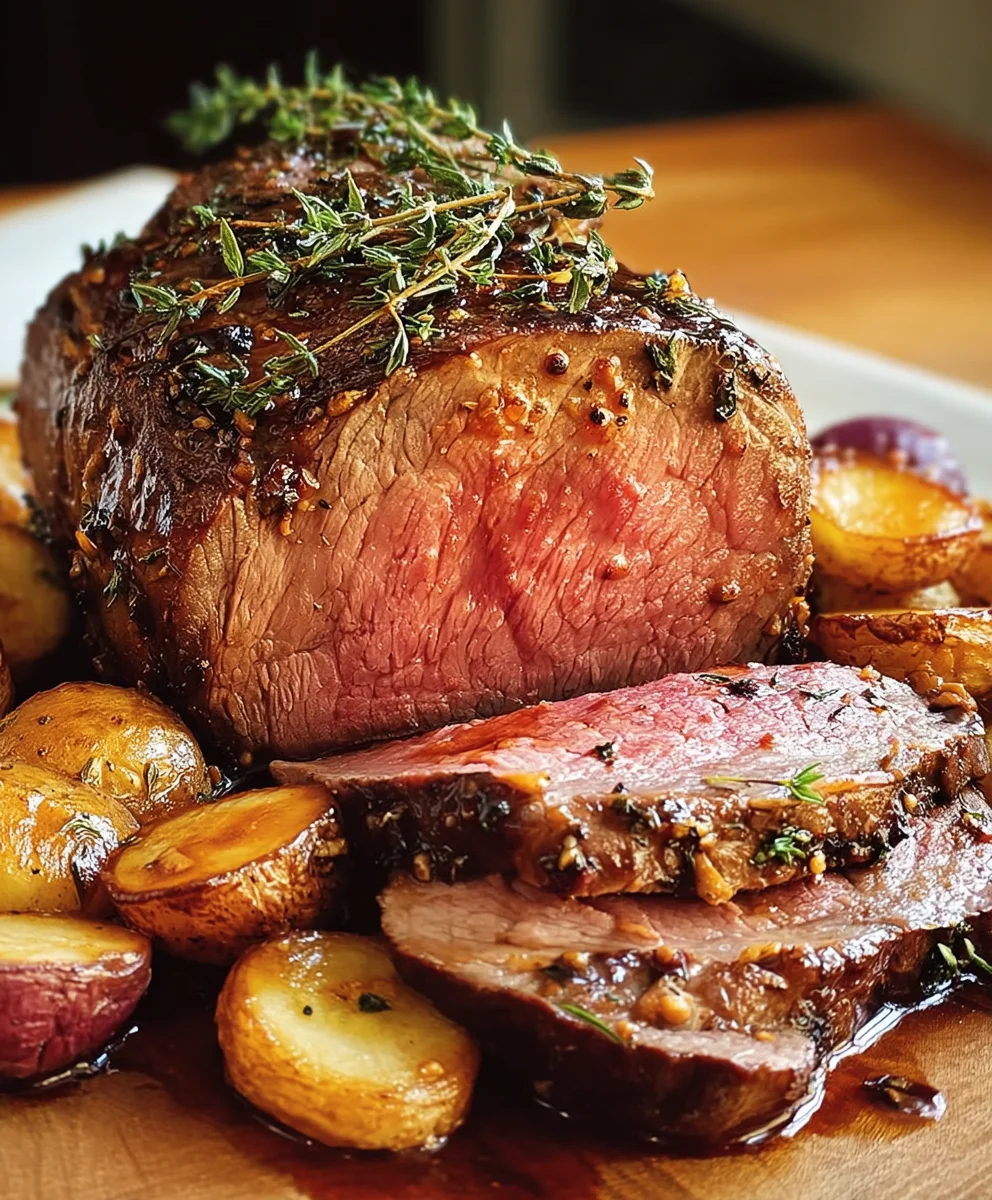 Perfect Roast Beef- Juicy Tender Flavorful Recipe