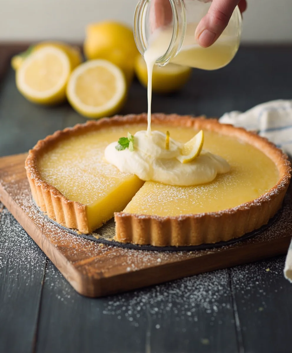 Easy Lemon Tart Recipe - Zesty & Delicious Dessert