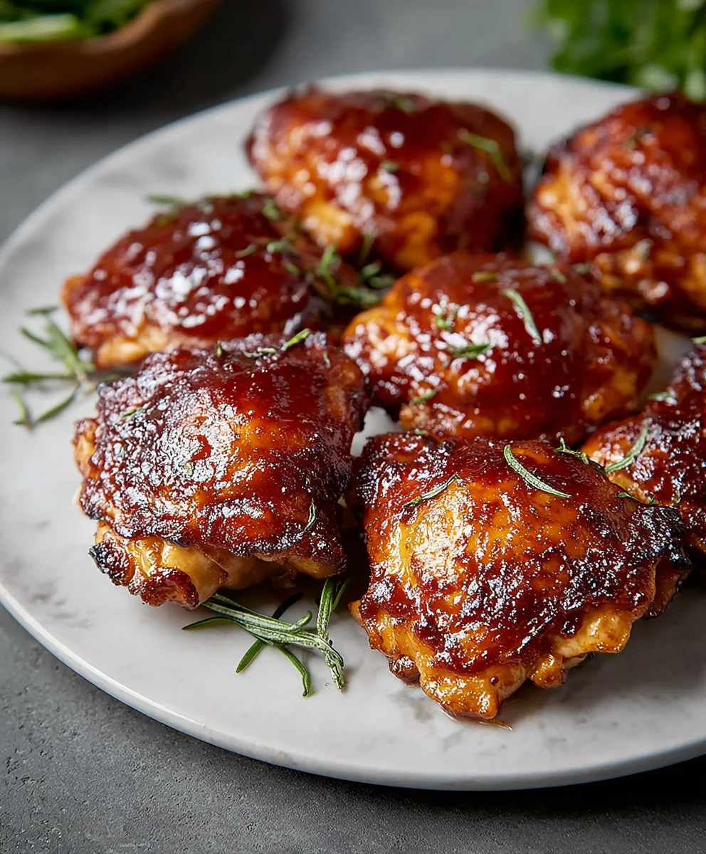 Easy BBQ Chicken Thighs Recipe-Quick & Flavorful
