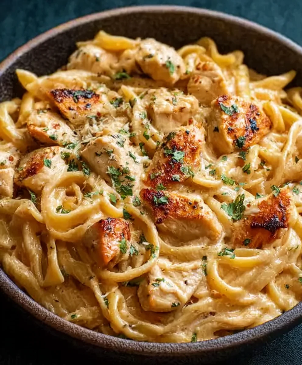 Creamy Cajun Chicken Pasta-Bold Flavorful Dinner