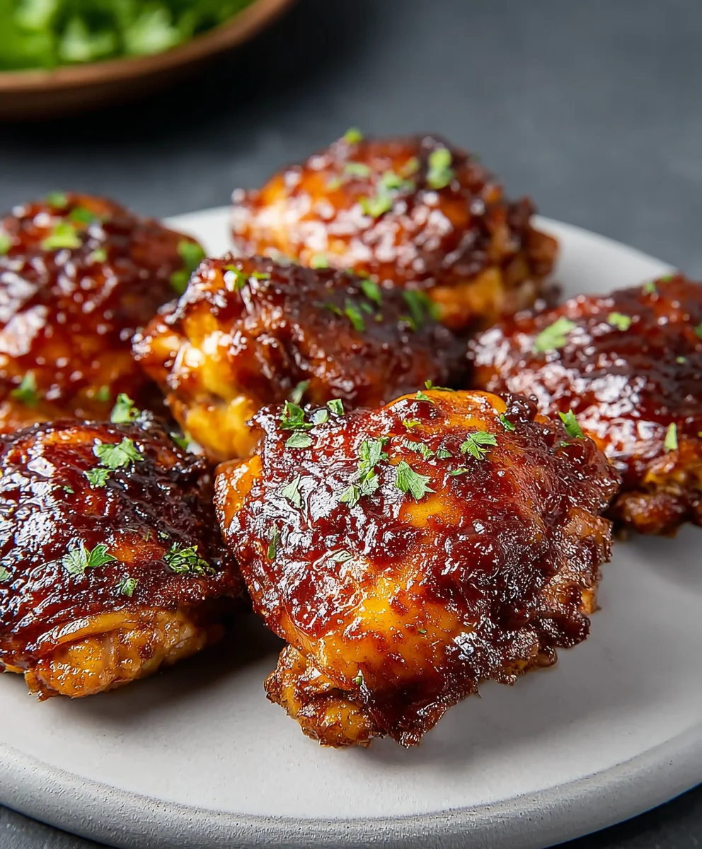 Easy BBQ Chicken Thighs Recipe-Quick & Flavorful