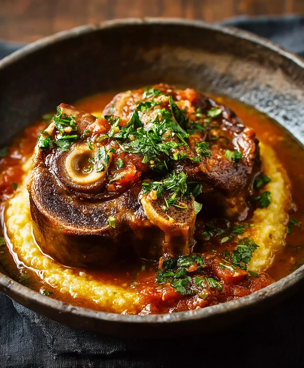 Tender Braised Beef Osso Buco - A Flavorful Meal