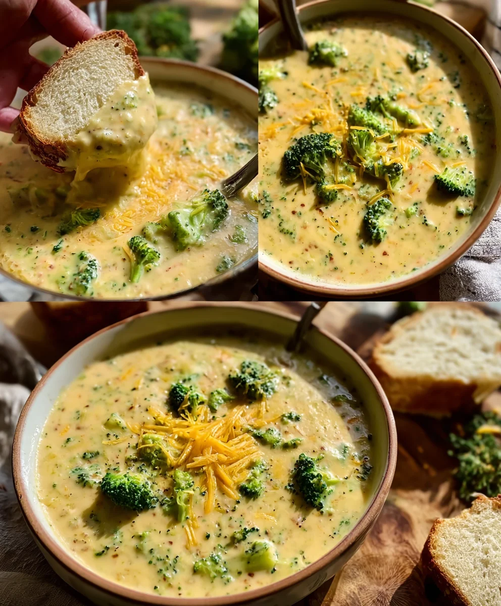 Easy Broccoli Cheddar Soup Quick Delicious Recipe