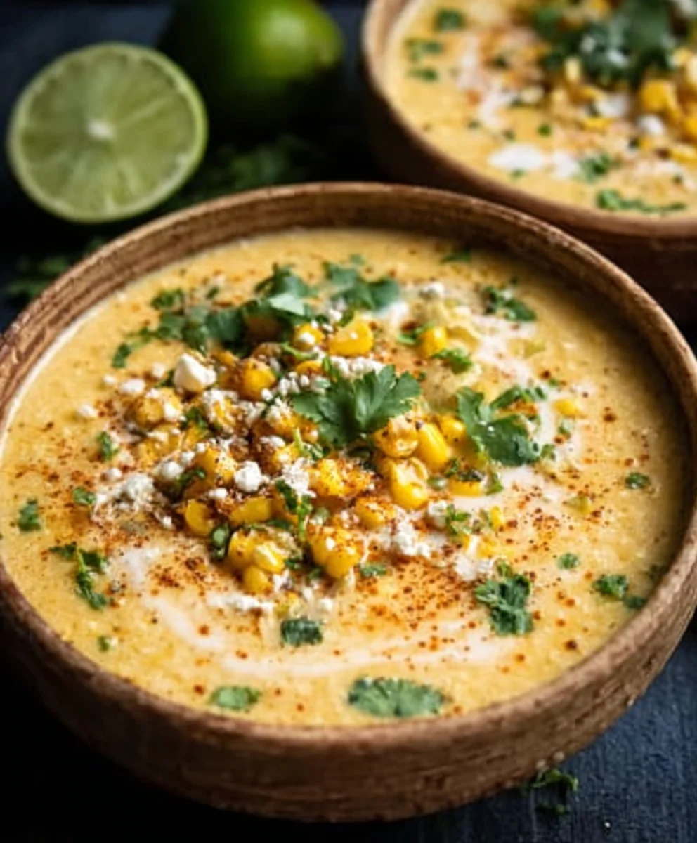 Mexican Street Corn Soup-Flavorful & Easy Recipe