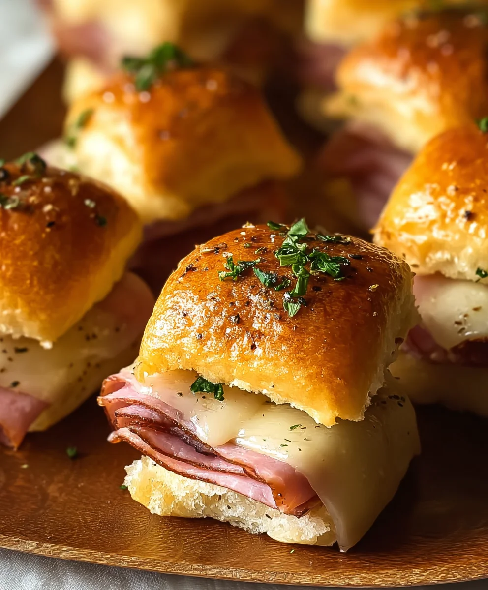 Easy Beef Beef Ham Swiss Sliders-Quick Crowd Pleaser