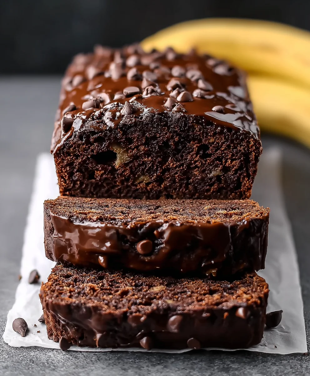 Healthy Chocolate Banana Bread-Easy & Delicious Recipe