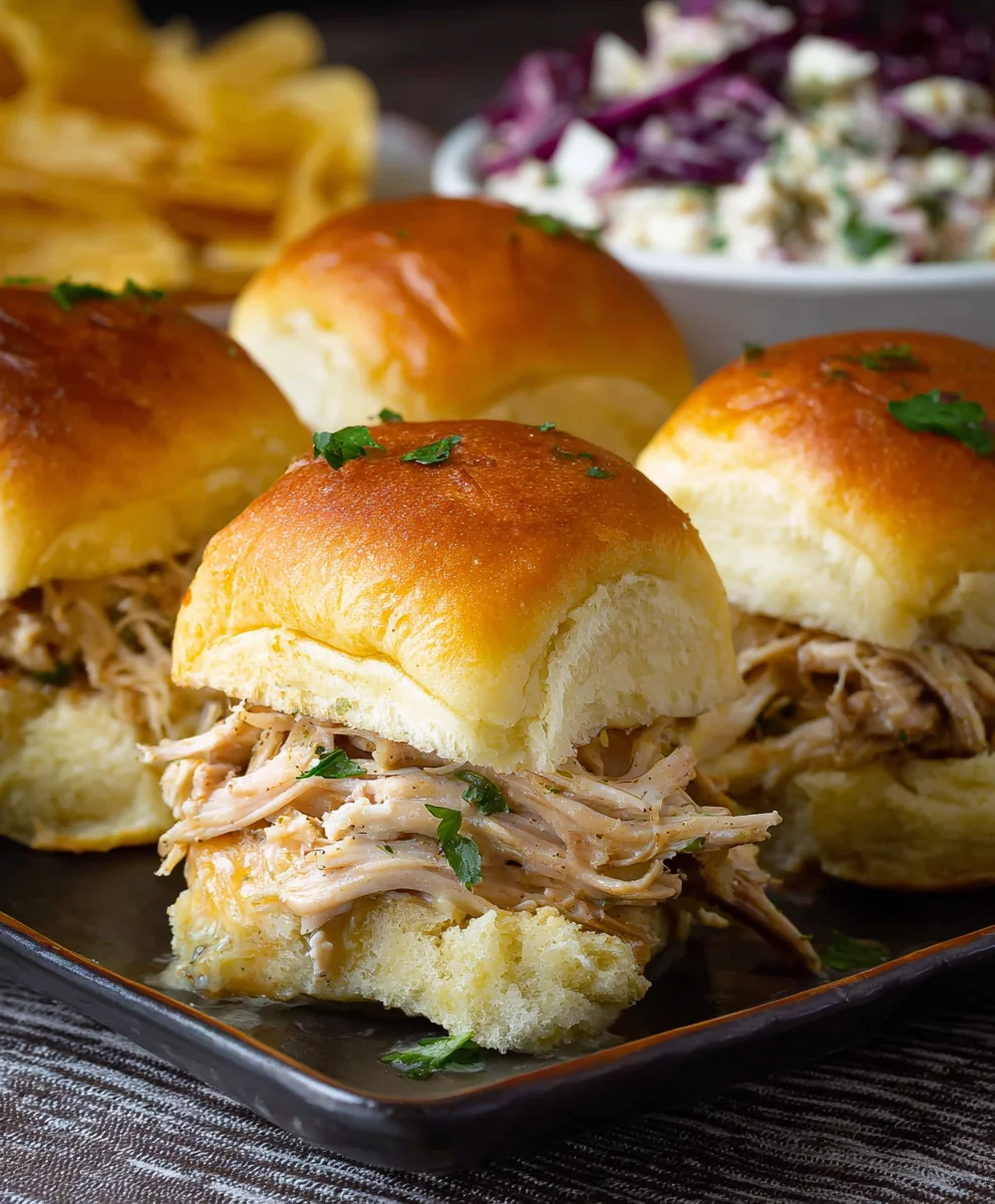 Easy Crock Pot Mississippi Beef Sliders Recipe