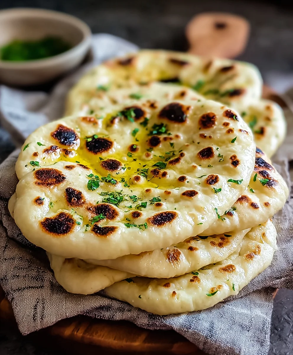 Easy Homemade Naan Bread- Perfect Soft Flatbread
