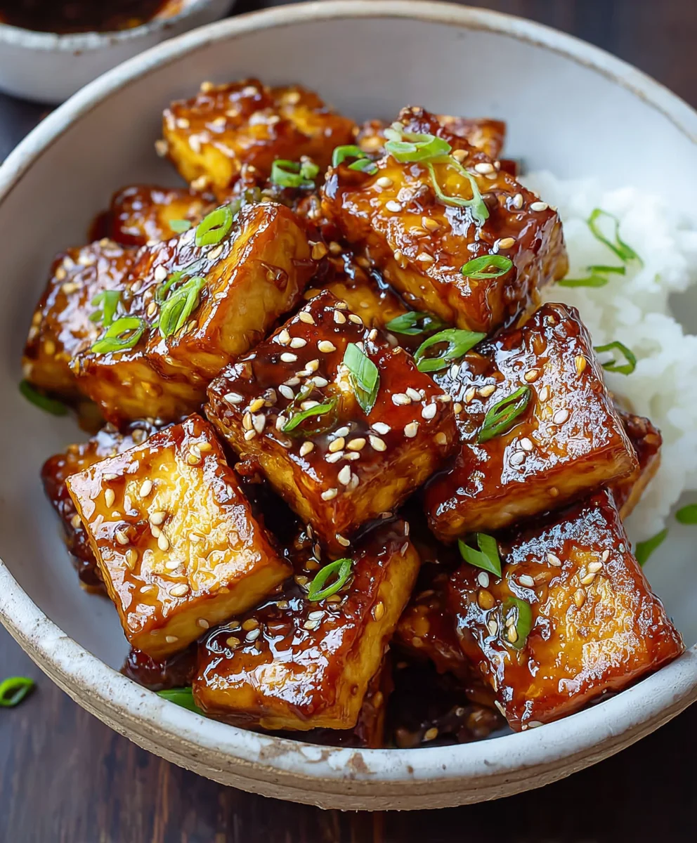 Crispy Sticky Tofu Recipe- Easy & Delicious Flavor