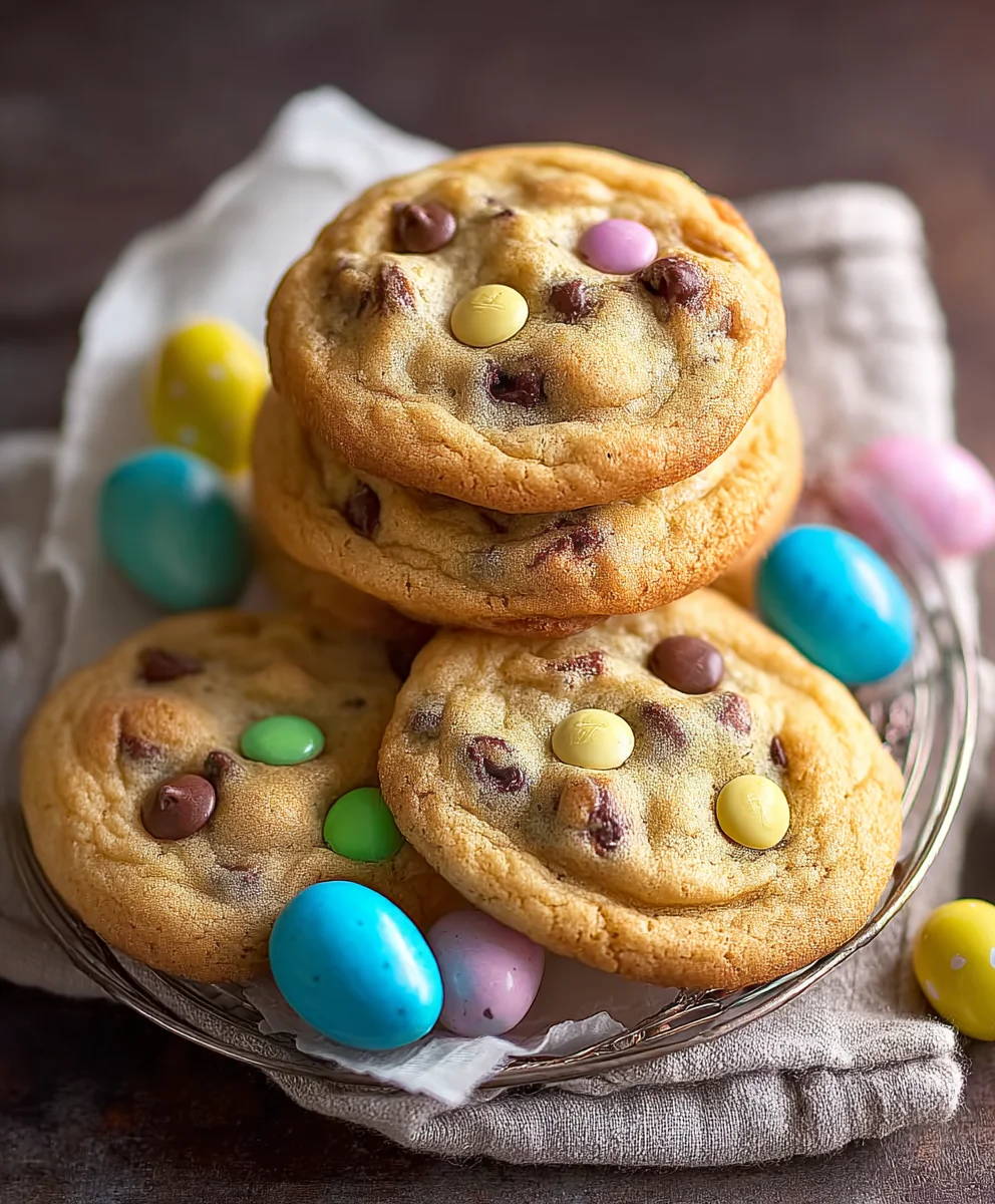 Easy Easter Chocolate Chip Cookies Recipe