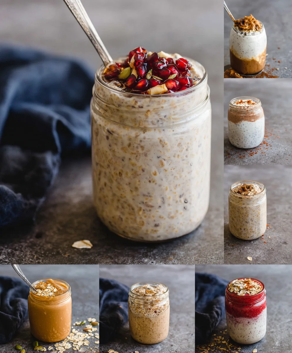 Easy Overnight Oats Base- Delicious Flavors