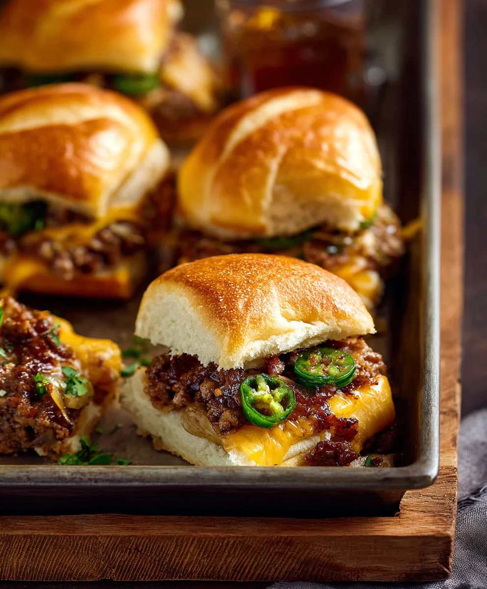 Easy Beef Cowboy Sliders- Delicious & Quick Recipe