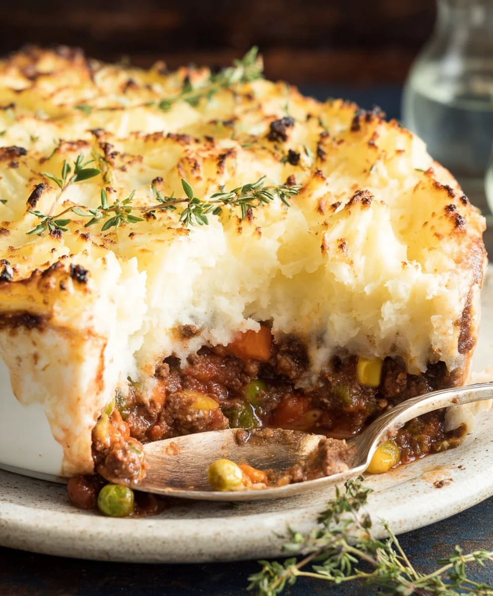 Classic Beef Shepherd's Pie Recipe-Comfort Food