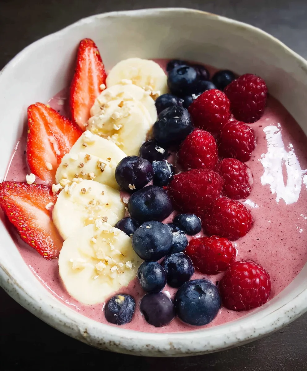 Minute Fruit Smoothie Bowl Greek Yogurt