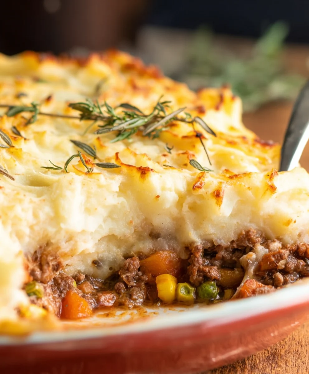 Classic Beef Shepherd's Pie Recipe-Comfort Food