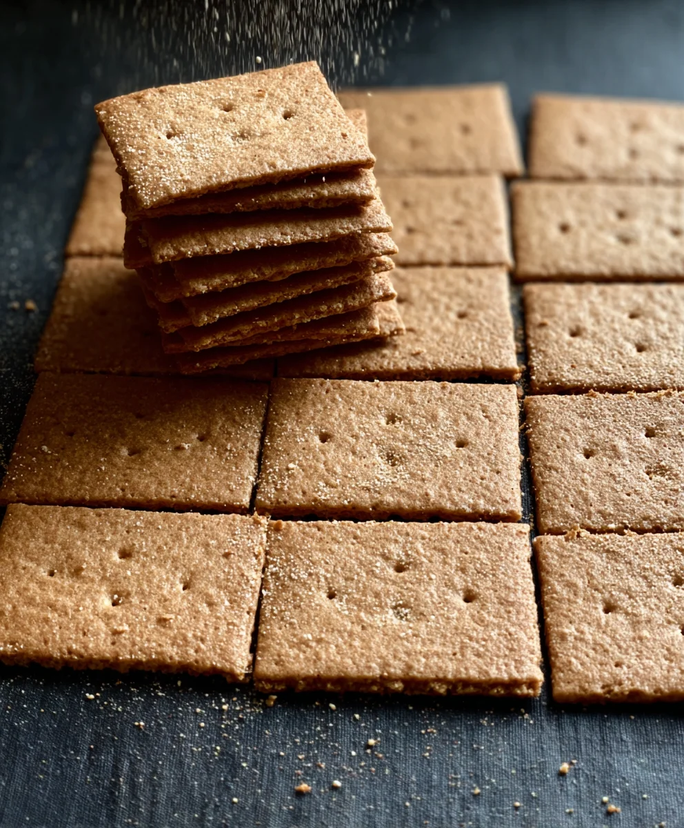 Sourdough Graham Crackers- Savory Homemade Snack