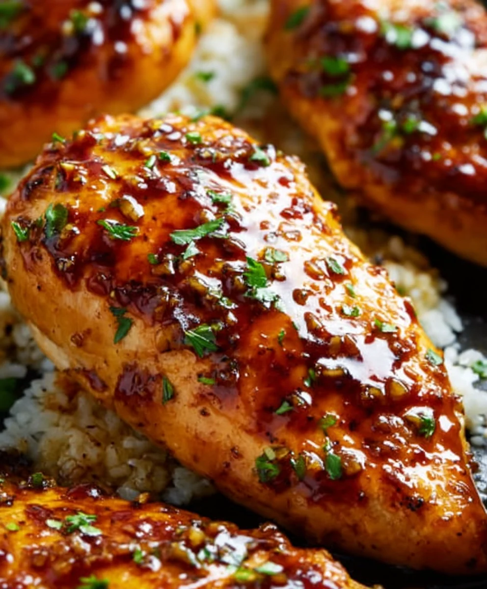 Easy Honey Garlic Chicken Breasts Recipe