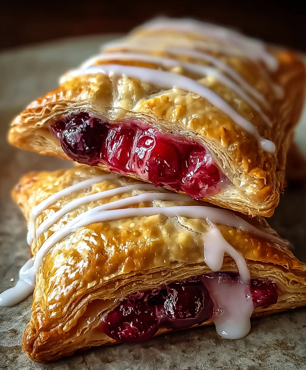 Easy Cherry Turnovers- Quick & Delicious Dessert