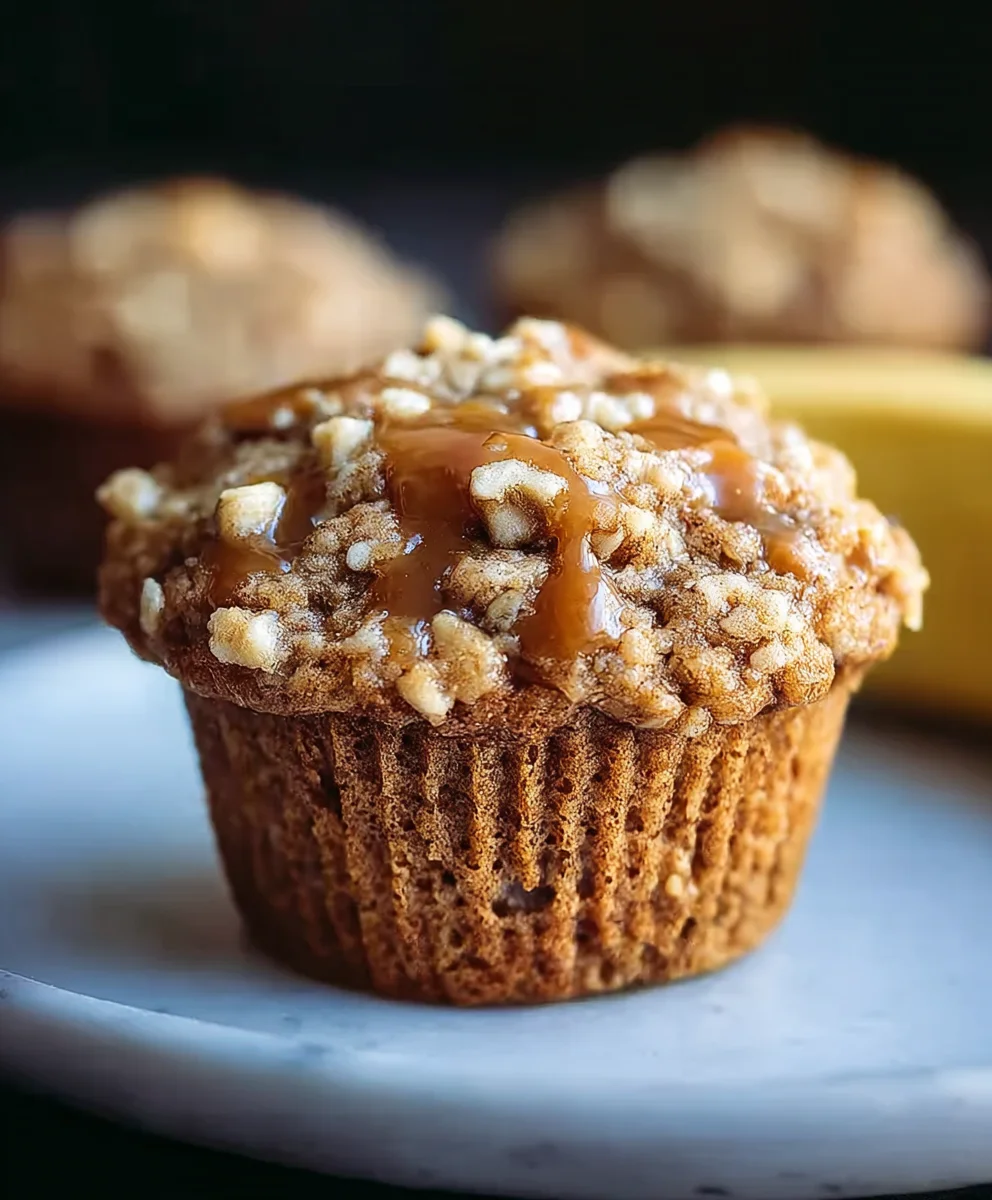 Healthy Banana Oatmeal Muffins-Easy & Delicious