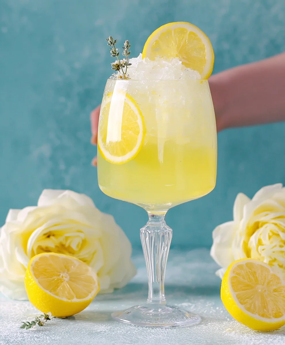 Non-Non-Non-Alcoholic Alternativeic Limoncello Spritz - Refreshing Mocktail
