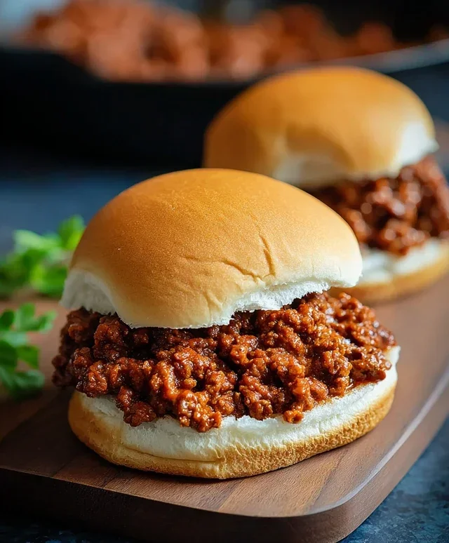 The Best Homemade Sloppy Joes
