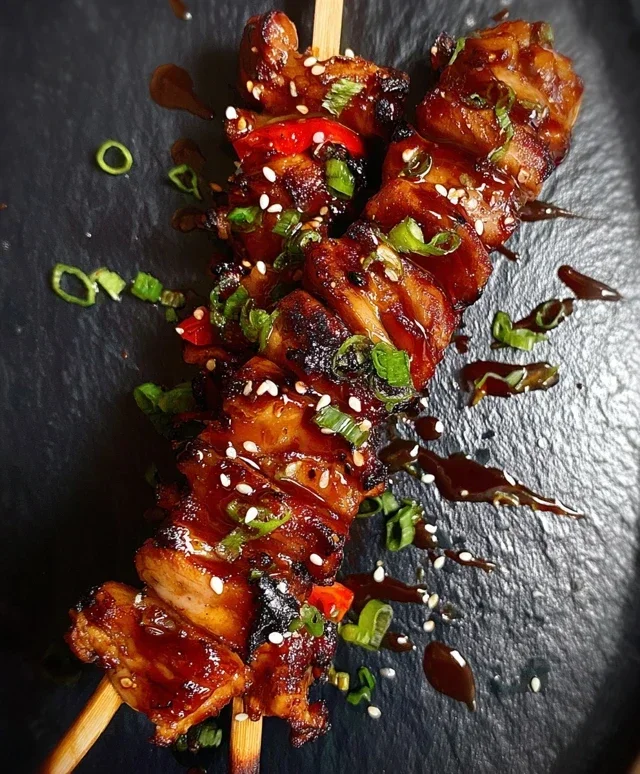 Teriyaki Chicken Skewers