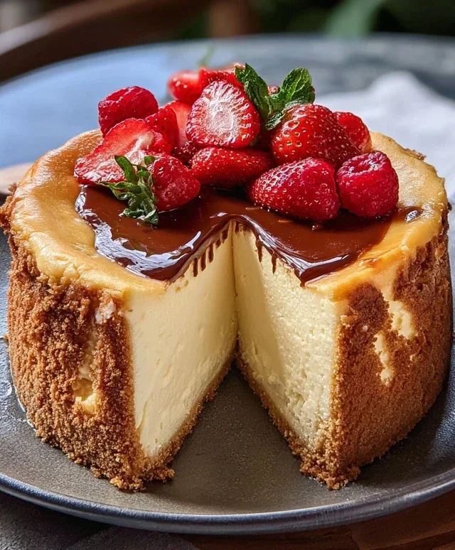 Cheesecake with Pound Cake Center