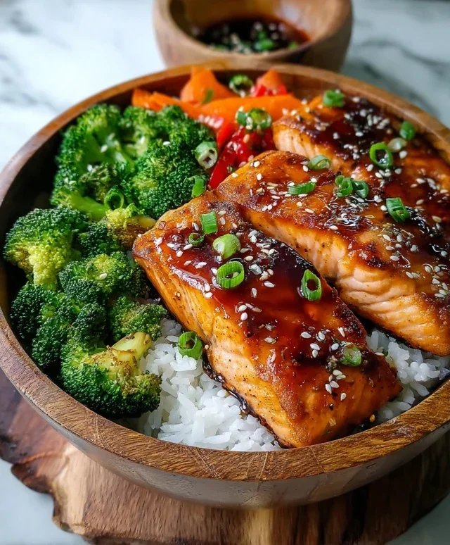 Meal Prep Teriyaki Salmon Rice Bowls