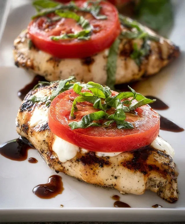 Grilled Chicken Caprese