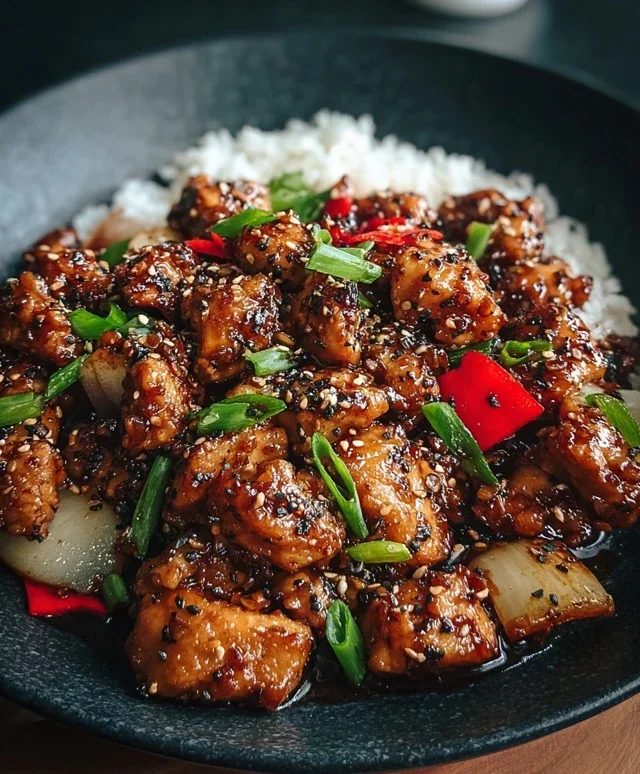 Easy Black Pepper Chicken