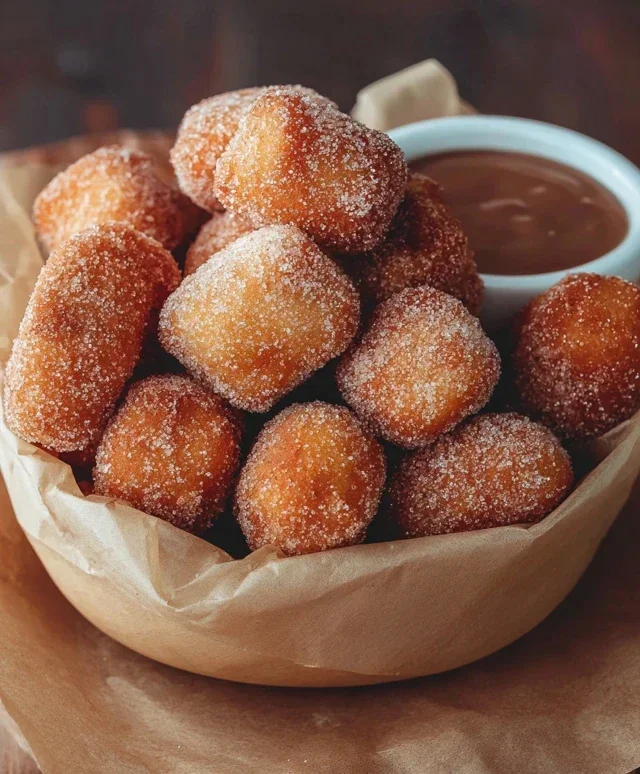 Sweet Air Fryer Churro Bites Recipe