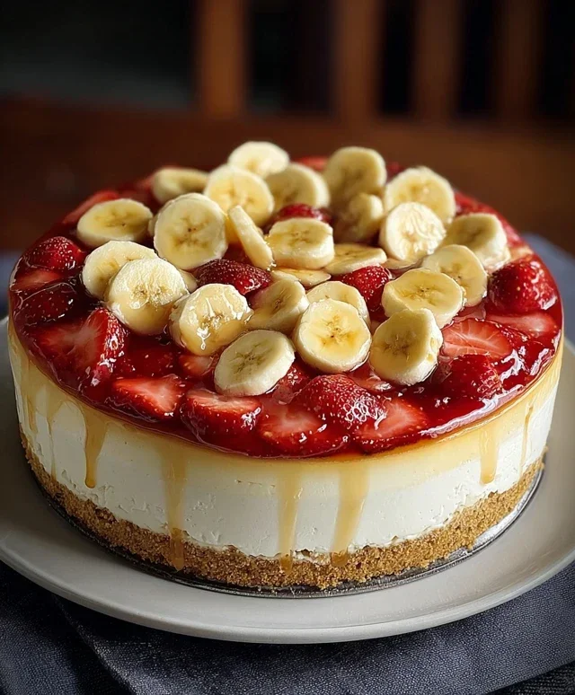Strawberry Cheesecake Dump Cake
