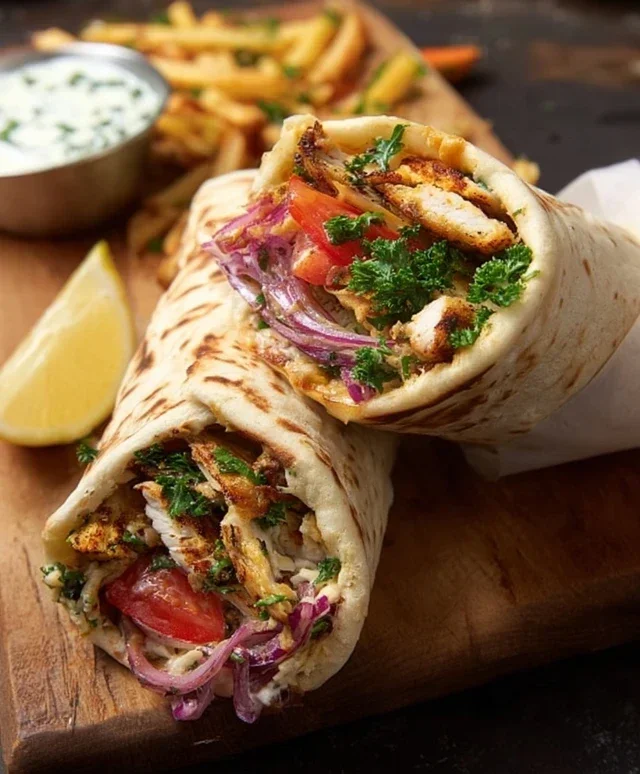 Chicken Shawarma Wrap