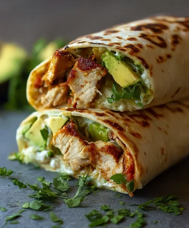 Chicken Avocado Wrap
