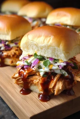 BBQ Chicken Sliders